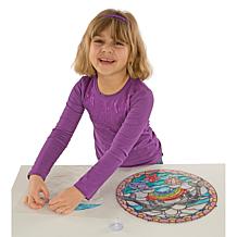 Melissa & Doug Stained Glass - Dolphins