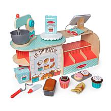 Melissa & Doug Wooden La Patisserie Bakery 39-Piece Set