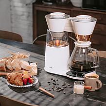 Melitta 12-Cup Luxe Drip Coffee Maker with Revolving Dashboard Copp...