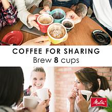 Melitta 8-Cup Drip Coffee Maker with Thermal Carafe and Touch Contr...