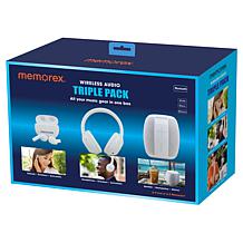 Memorex 3-in-1 Wireless Audio Bundle Triple Pack