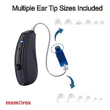 Memorex Self-Fitting Behind the Ear Rechargeable Hearing Aids