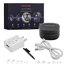 Memorex Self-Fitting Behind the Ear Rechargeable Hearing Aids