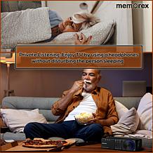 Memorex Wireless Sound Enhancing TV Speaker w/Rechargeable Bluetooth