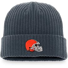 Men's New Era Gray Cleveland Browns Core Classic Cuffed Knit Hat