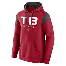 Men's Fanatics Red Tampa Bay Buccaneers Call The Shot Pullover Hoodie