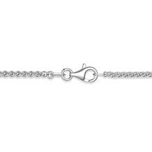 Men's Gunmetal Sterling Silver Onyx & Spinel Cross Pendant Necklace