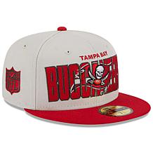 Men's New Era Stone/Red Tampa Bay Buccaneers 2023 NFL Draft On Stag...