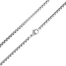 Men's Stainless Steel Double Cross Pendant with Chain
