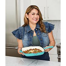 Mesa Mia by Jenny Martinez 10.5" Enameled Cast Iron Grill Pan