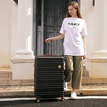 Miami CarryOn Brickell 3 Piece Expandable Retro Spinner Luggage Set