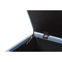 Michaela Fabric Upholstered Storage Ottoman