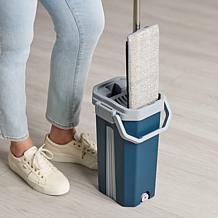 Microfiber 4-in-1 Handimop and Bucket with 4 Reusable Pads