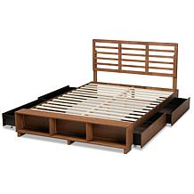Milana 4-Drawer Queen Size Platform Storage Bed