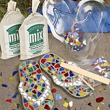 Milestone Mosaic Flip Flop Stepping Stone Kit