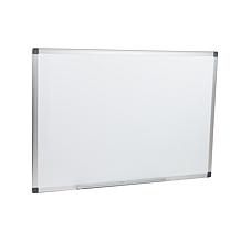 Mind Reader 24x36 Wall Mount Dry Erase Board with Marker Tray, White
