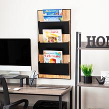 Mind Reader 3 Tier Wall Mounted File Organizer 
