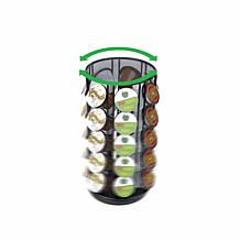 Mind Reader 35-Capacity Rotating Metal K-Cup Carousel Pod Holder