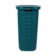 Mind Reader 60-Liter Laundry Basket with Cutout Handles