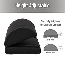 Mind Reader Air Cloud Memory Foam Under Desk Footrest