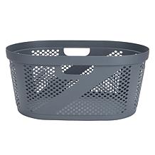 Mind Reader Basket Collection 40-Liter Laundry Hamper with Handles