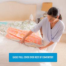 Mind Reader Duvaid Duvet Cover Removal Helper Clips, White