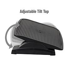 Mind Reader Footrest Under Desk Height Adjustable Plastic