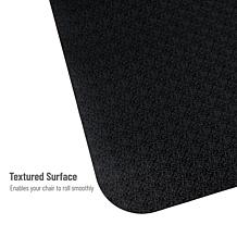Mind Reader Office Chair Mat for Hardwood Floors PVC Set of 2