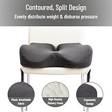 Mind Reader Portable Office Chair Cushion Ergonomic Orthopedic