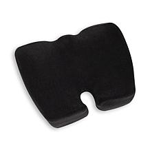 Mind Reader Portable Office Chair Cushion Ergonomic Orthopedic Black