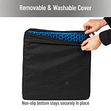 Mind Reader Seat Cushion with Gel Core Ergonomic