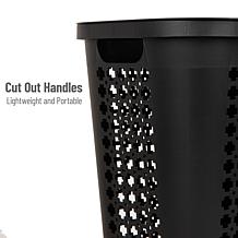 Mind Reader Slim Tapered Laundry Hamper with Ventilation