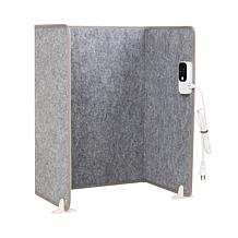 Mind Reader Under Desk Space Heater Foldable Electric Foot Warmer