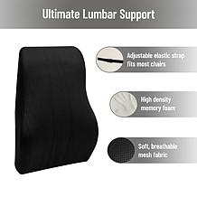 Mind Reader Vertical Back Rest/Posture Corrector Back Support