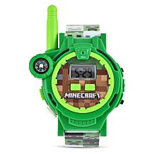 Minecraft Creeper Unisex Child LCD Walkie-Talkie Set - Green