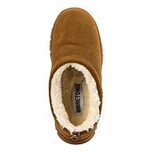 Minnetonka® Neva Slip-On Suede Slipper