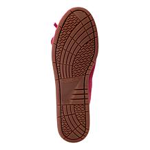 Minnetonka® Tie Slip-On Genuine Suede Moccasin Loafer