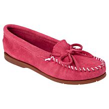 Minnetonka® Nizhoni Hand-Beaded Suede Moccasin | HSN
