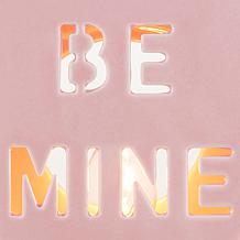 Miss Valentine Ceramic Candy Heart Be Mine Pink Nightlight