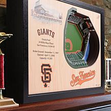 MLB San Francisco Giants StadiumViews 3-D Wall Art - Oracle Park 