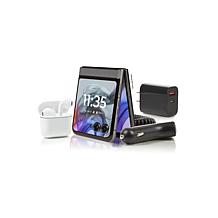 Moto Razr Flip Tracfone w/Unlimited Talk & Text, 24GB Data for 1 Year