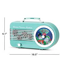 Mr. Christmas 10.5" Snow Tune Radio