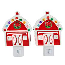 Mr. Christmas 2-pack Nostalgic Nightlights