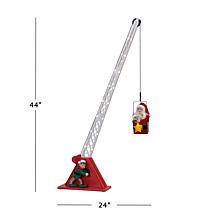 Mr. Christmas 44" Santa's Christmas Crane