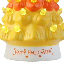 Mr. Christmas 5.5" Halloween Trees - Orange