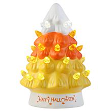 Mr. Christmas 5.5" Halloween Trees - Orange
