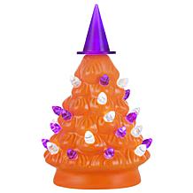 Mr. Christmas 5.5" Halloween Trees - Orange
