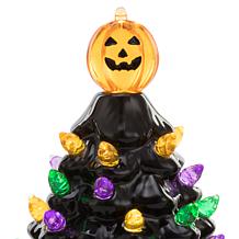 Mr. Christmas 5.5" Halloween Trees - Orange
