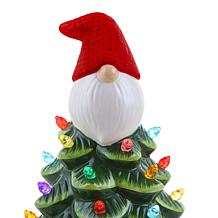 Mr. Christmas 8.5" Nostalgic Ceramic Santa Tree