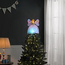 Mr. Christmas Animated Tulle Skirt Angel Tree Topper